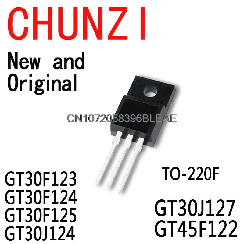 10PCS 30F123 30F124 30F125 30F126 30G122 30G124 30J124 30J127 TO-220F GT30F123 GT30F124 GT30F125 GT30J124 GT30J127 GT45F122