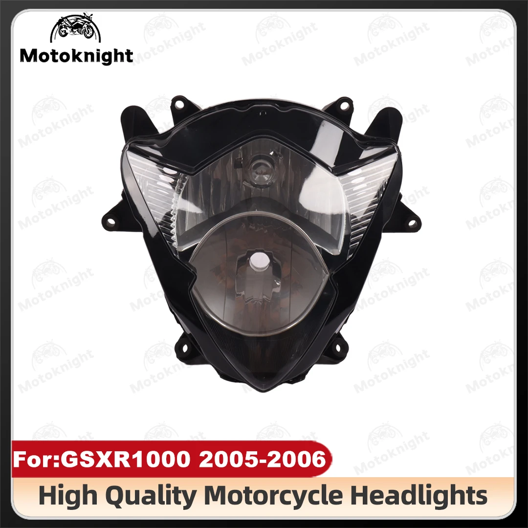 

Motorcycle New Front Headlight Headlamp Assembly For Suzuki GSXR1000 GSX1000R K5 2005 2006 05 06