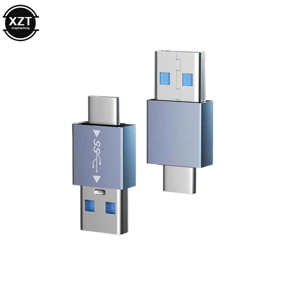Tipo C Macho para USB A Fêmea/Tipo C Macho para USB A Masculino OTG Data Sync Converter Adapter para Celular Tablet Laptop