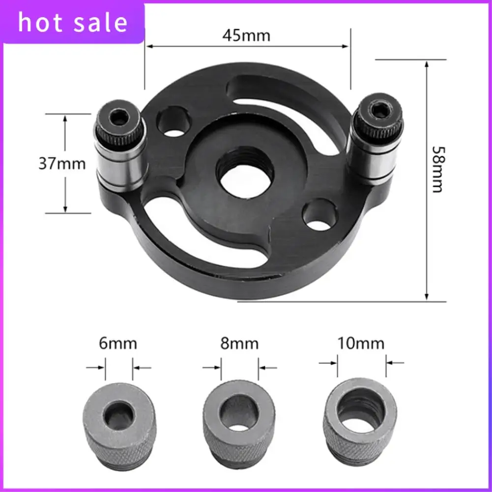 

COFA-Vertical Pocket Hole Jig Self Centering Dowelling Jig Hole Puncher Locator Drill Guide For Woodworking