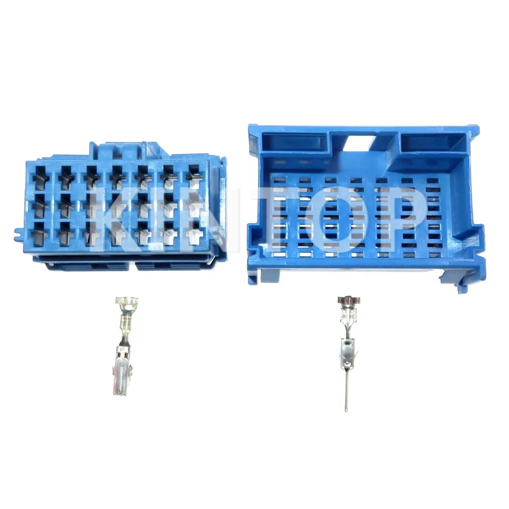 1 Set 21 Pins AC Assembly Car Electric Unsealed Socket 967635-1 3-967630-1 6-968975-1 High Quality Auto Male Female Docking Plug