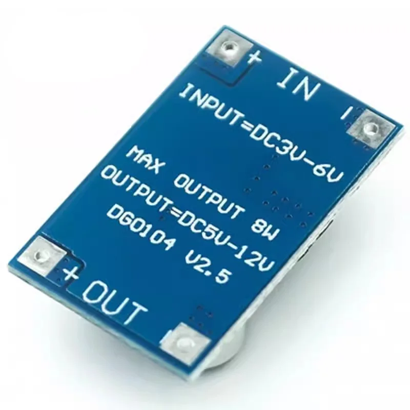 Ingresso modulo 8WHigh Power3V-6VTurn12V 3.7VBatteria al litio Power BankUSBScheda inverter