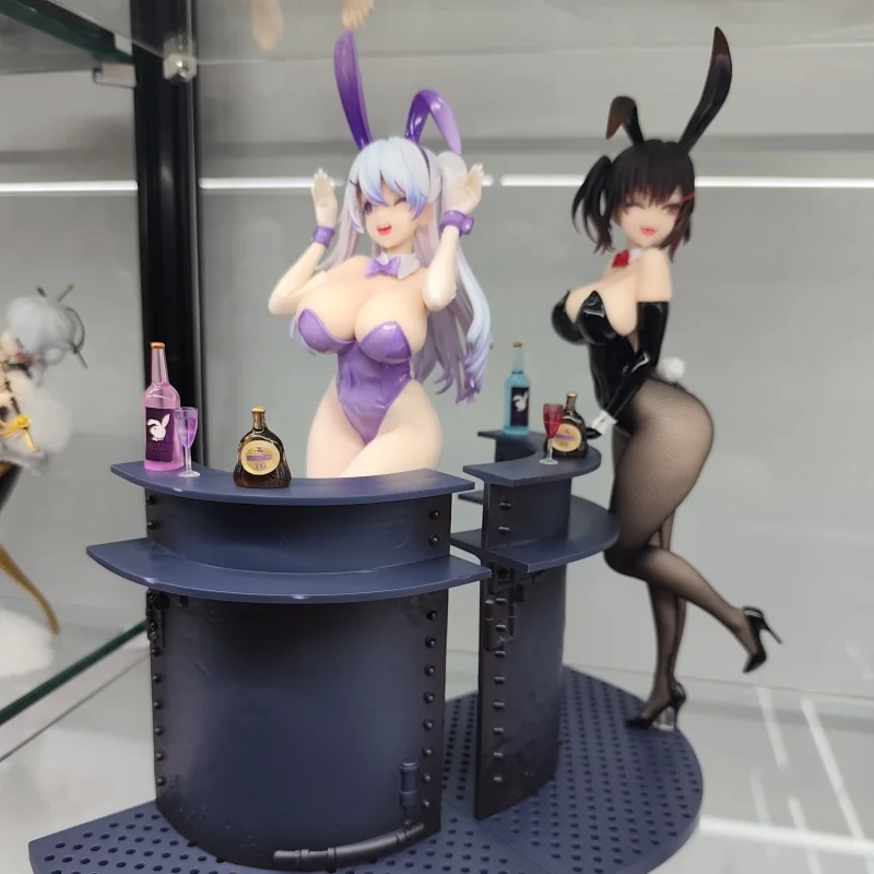 

Original Bearpanda Bunny Girl Asanagi Rin Xiya Temperature Paint & 3d Crystal Eye & Creative Scene Models Classic Anime Toy