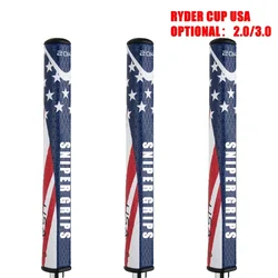 USA National Flag Golf Club Grip,PU Golf Putter Grips,Lightweight and Comfortable Golf Grips,Advanced Texture Control 2.0/3.0