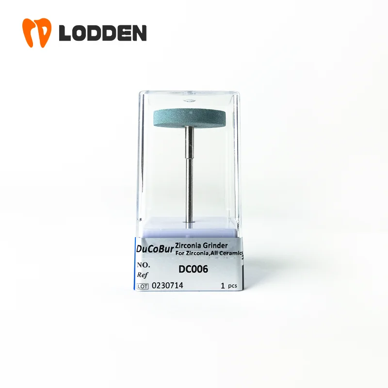 Dental Zirconia Polishing Burs DC/DG for emax Lab Polisher Medium Grit Green Ceramics Pregnant Diamond Burs