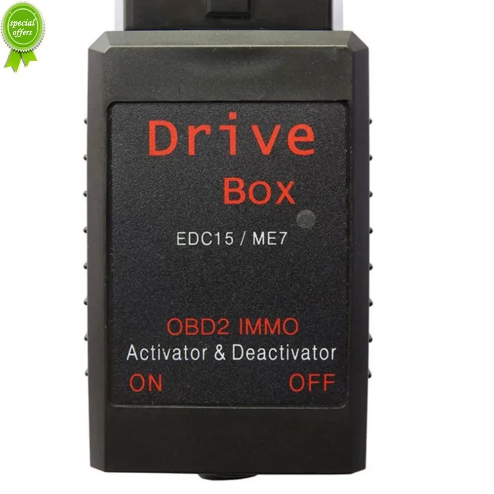 

OBDII Driver Switch OBD2 IMMO Deactivator Activator For Bosch VAG Drive Box EDC15/ME7 Car Diagnostic Tool Scanner