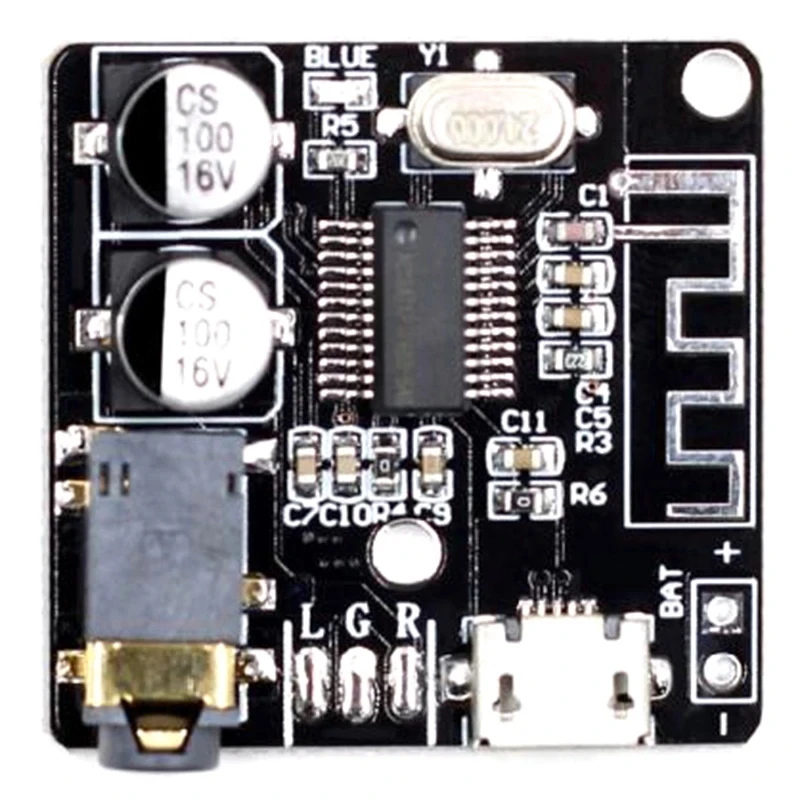 3.7-5V Mini Bluetooth Audio Receiver board Bluetooth 5.0 mp3 lossless decoder board VHM-314 V1.0 For A2DP/AVCTP/AVDTP/AVRCP/HFP