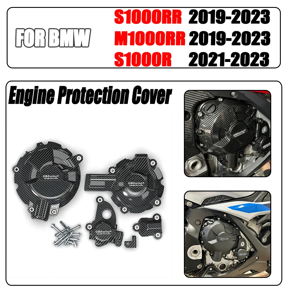 

For BMW S1000RR 2023 Motorcycle accessories Engine Case Guard Protector Cover case For GB Racing S1000RR/R 2019 2020 2021 2022