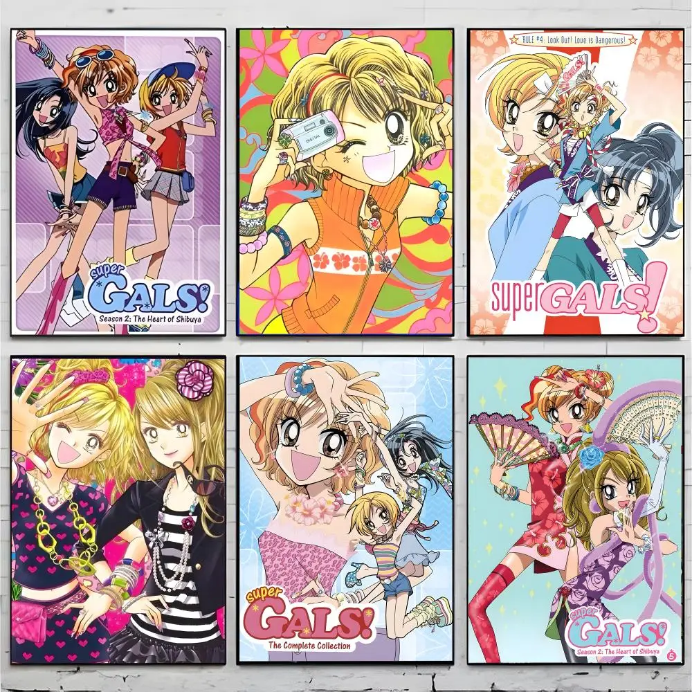 Anime Comedy S-Super GALS Poster Superior Home Space  Indoor Decorative Art & Home Decor