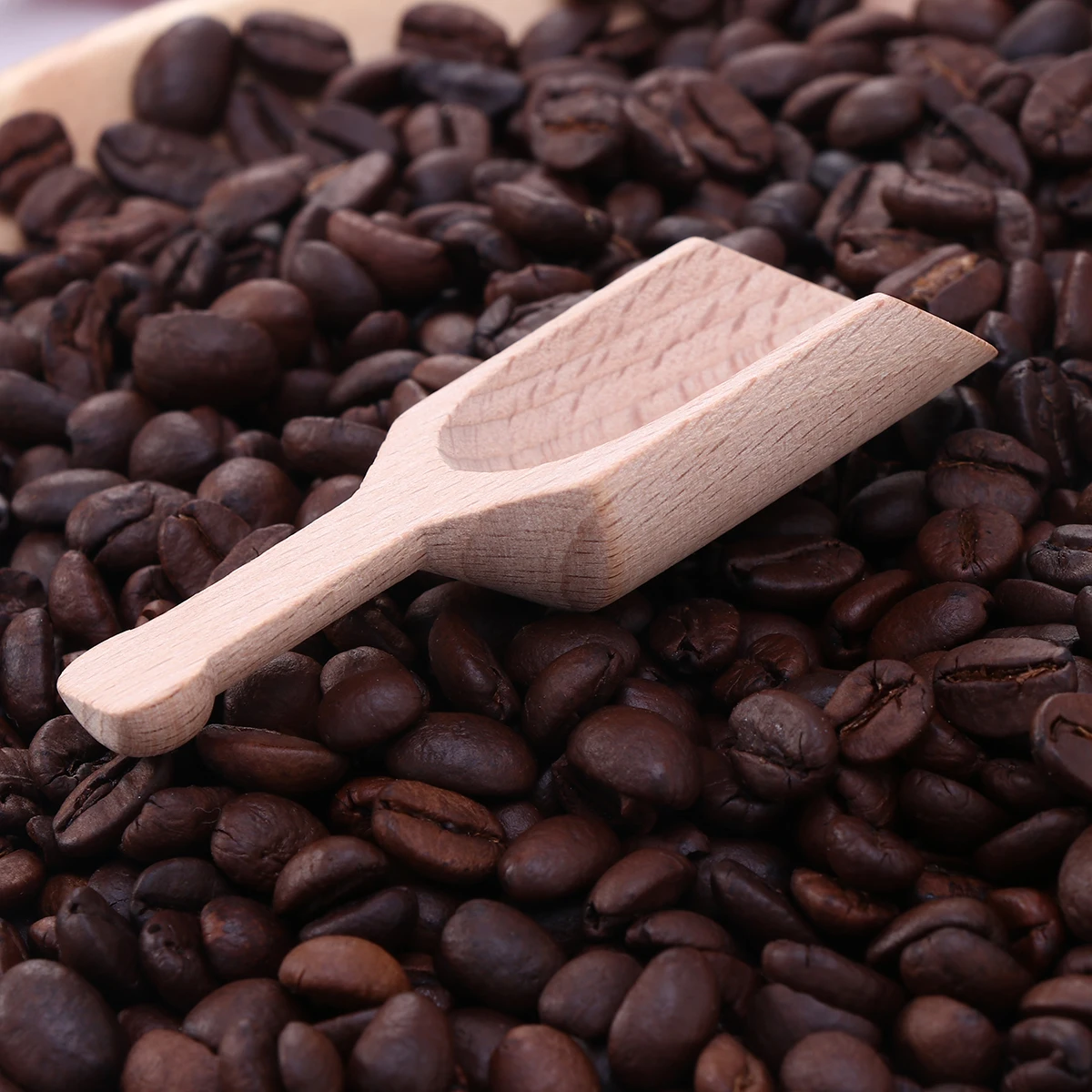 

8pcs Tea Spoon Scoops Small Wooden Salt Shovel Teaware Accessories for Kitchen Bath Spices Coffee Flour Sugar Candy Laundry