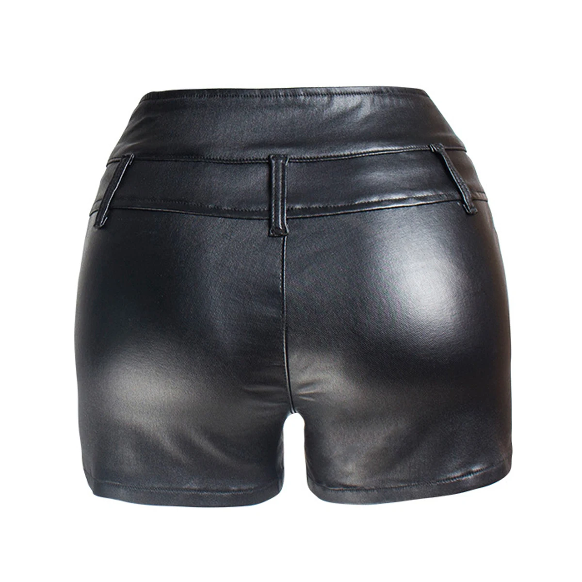 Pantaloncini alla moda slim fit elasticizzati a vita alta sexy da ragazza piccante