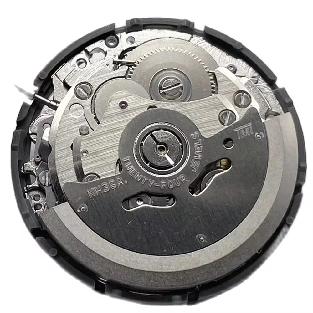 Japan Genuine NH38 NH38A Mechanical Movement Mod Automatic Watch Mechanism High Accuracy 24 Jewels Top Repair Parts