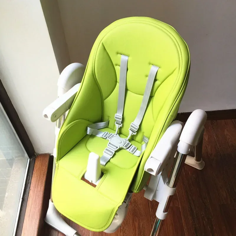 Children Leather Cushion Baby Dining Chair Leather Cover PU Composite Sponge Cushion Baby Cover Chair Seat Case Accessories