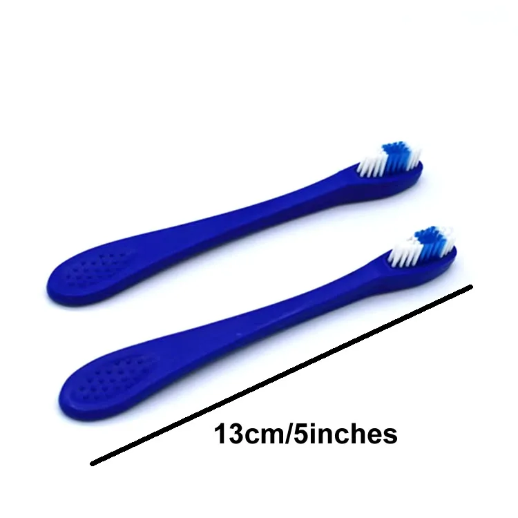 Multifunctional Travel Size Portable Safe Short 5inch Toothbrush for Hotel Prison, Nursing home Confinement center, Beauty Salon