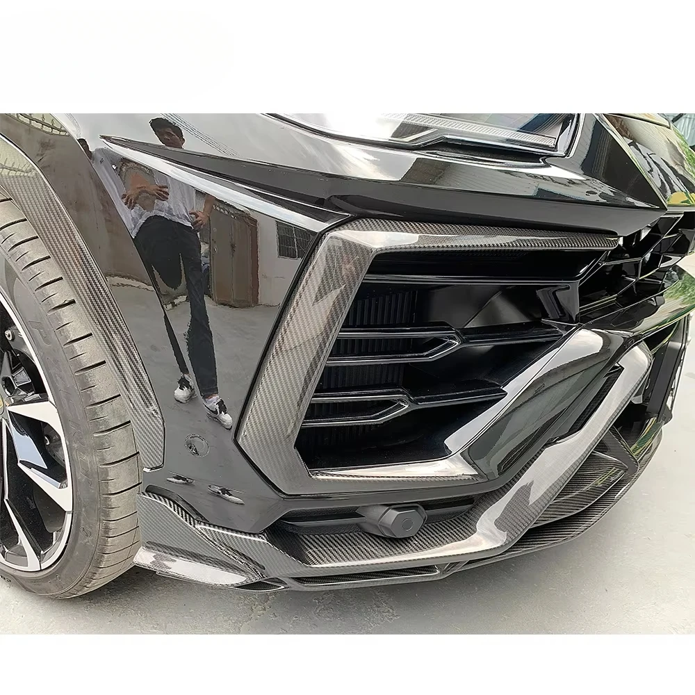 High Quality Carbon Fiber Full Set Body Kit TC Style Side Skirt Fender Extension Splitter for L Urus