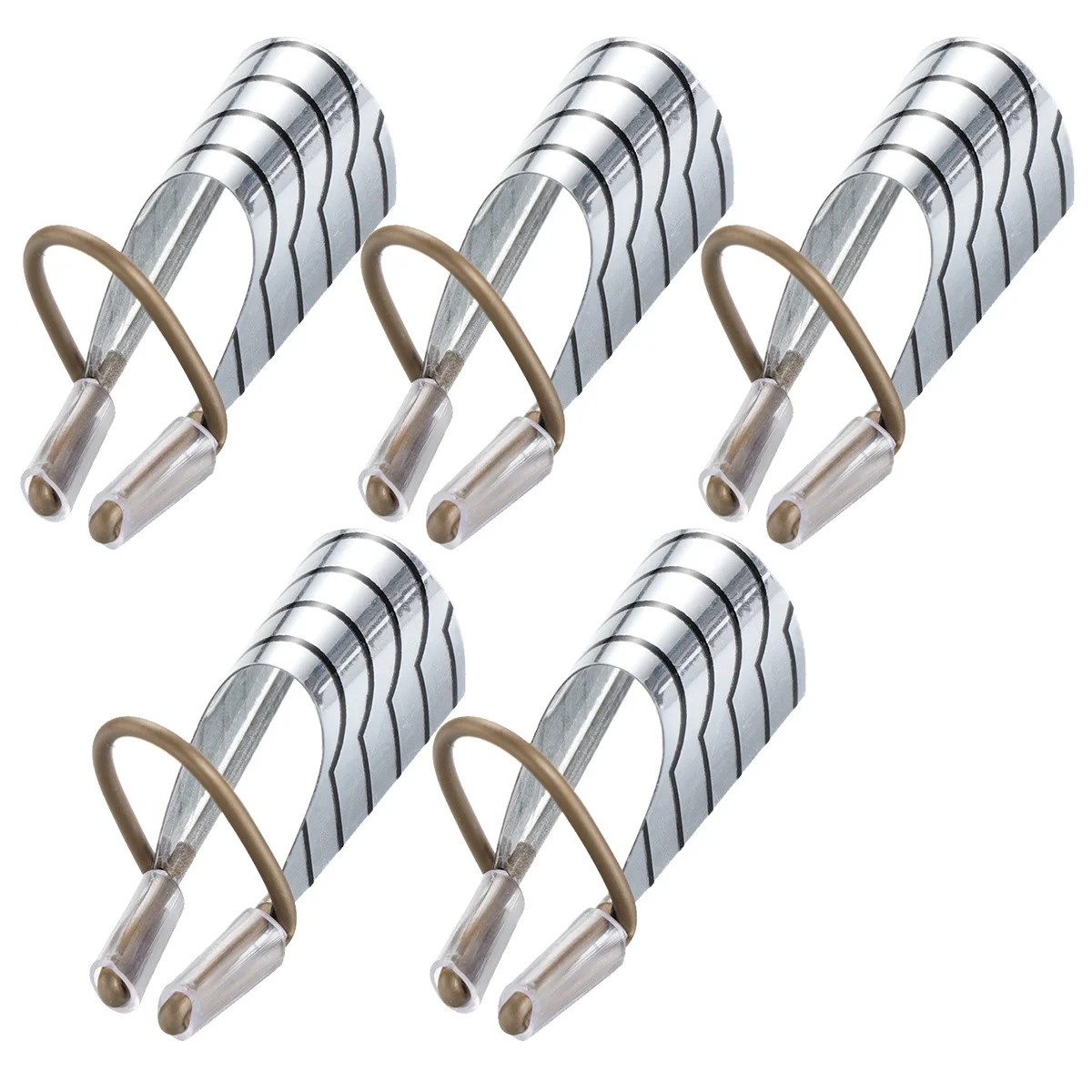 5 stücke Wiederverwendbare Folie Kunst Aluminium Formen Für Falsche Nagel Entfernung Häutchen Pflege Langlebige Maniküre Werkzeuge Nagel Behandlung