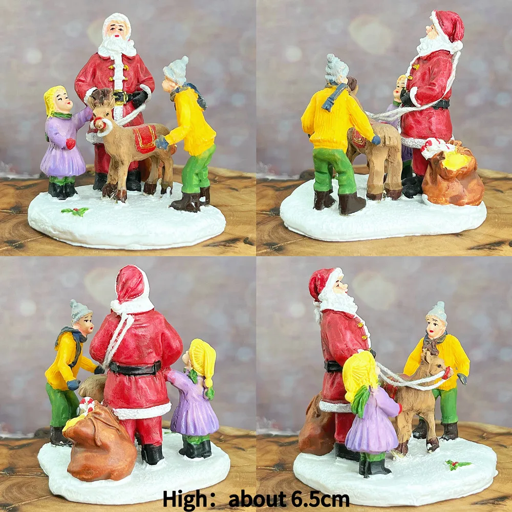 Santa Claus Resin Mini Figurines - usage example