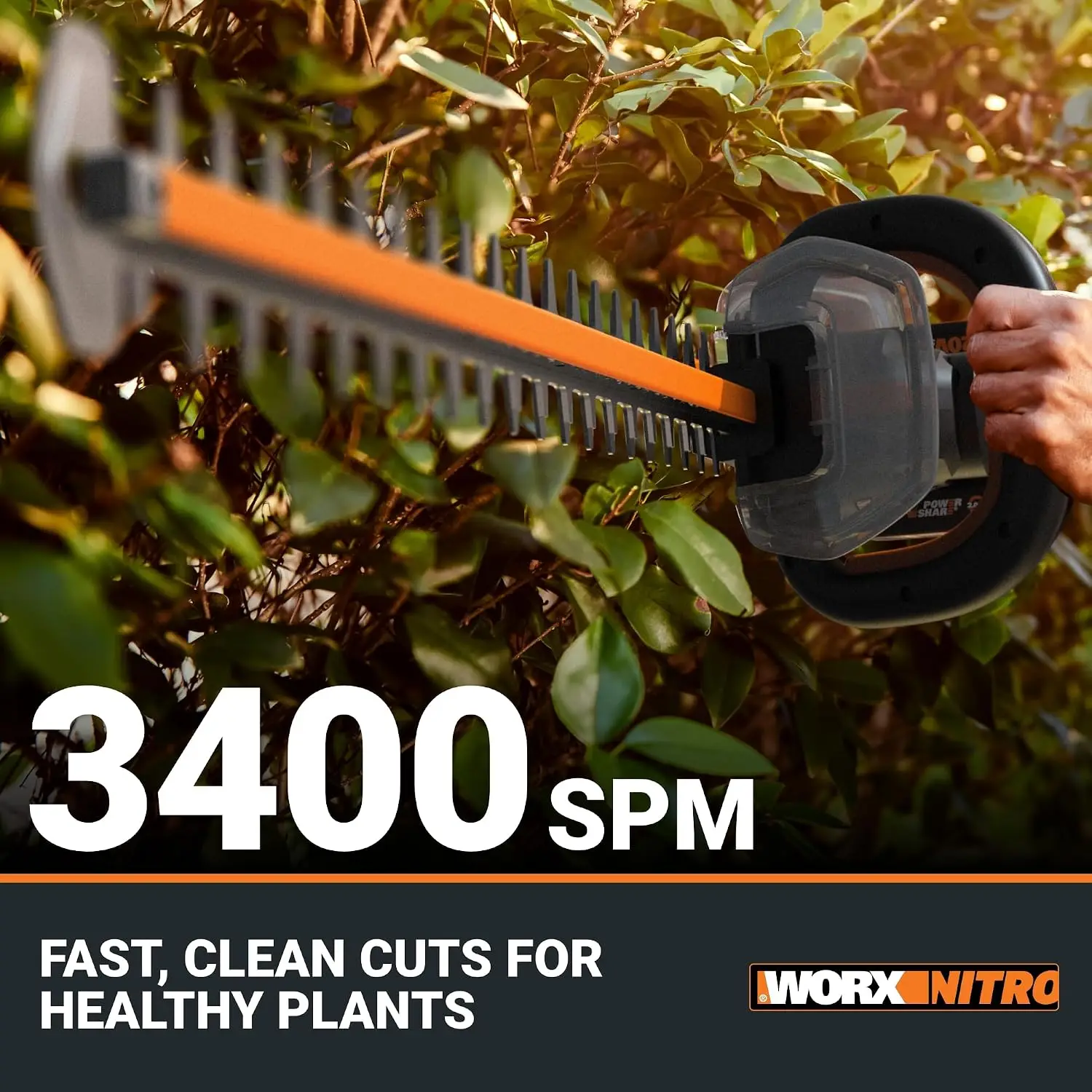 Cordless Hedge Trimmer, 40V 24