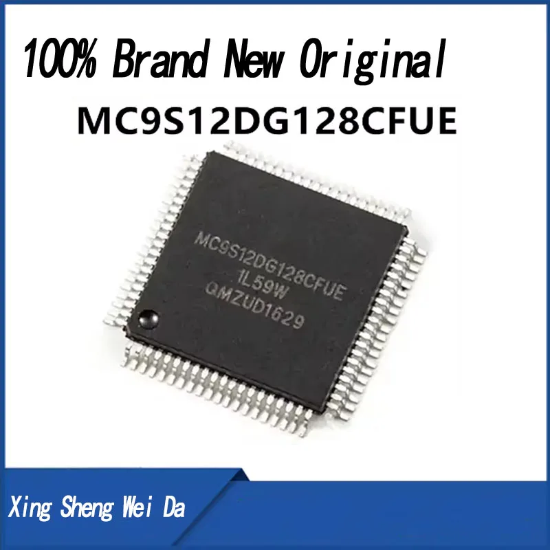 

1 piece MC9S12DG128CFUE 1L59W QFP-80 microcontroller 16-bit MCU IC Brand New