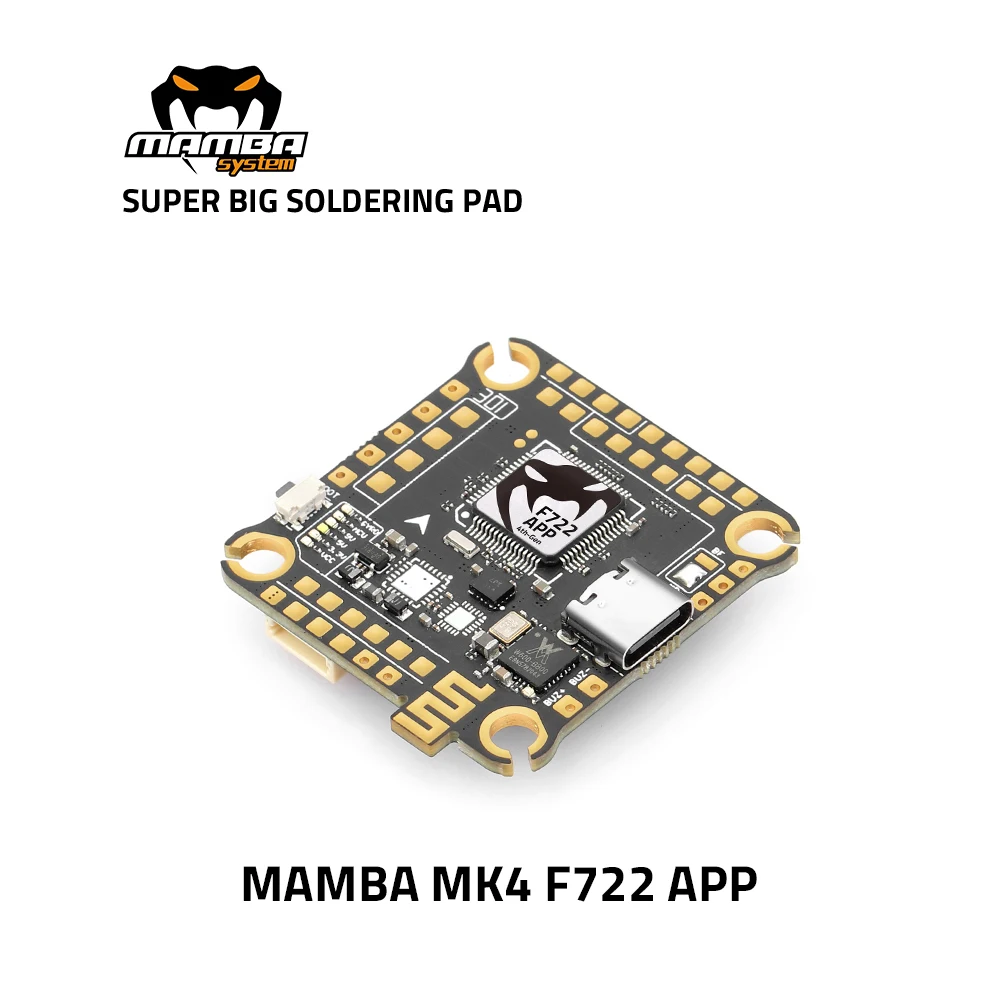 Diatone Mamba F722APP MK4 WIFI/DJI Flight Controller MPU6000/42688 Board Integrated OSD and 5V 9V/ 2A 3A BEC 30.5mm/30.5mm/M3 FC