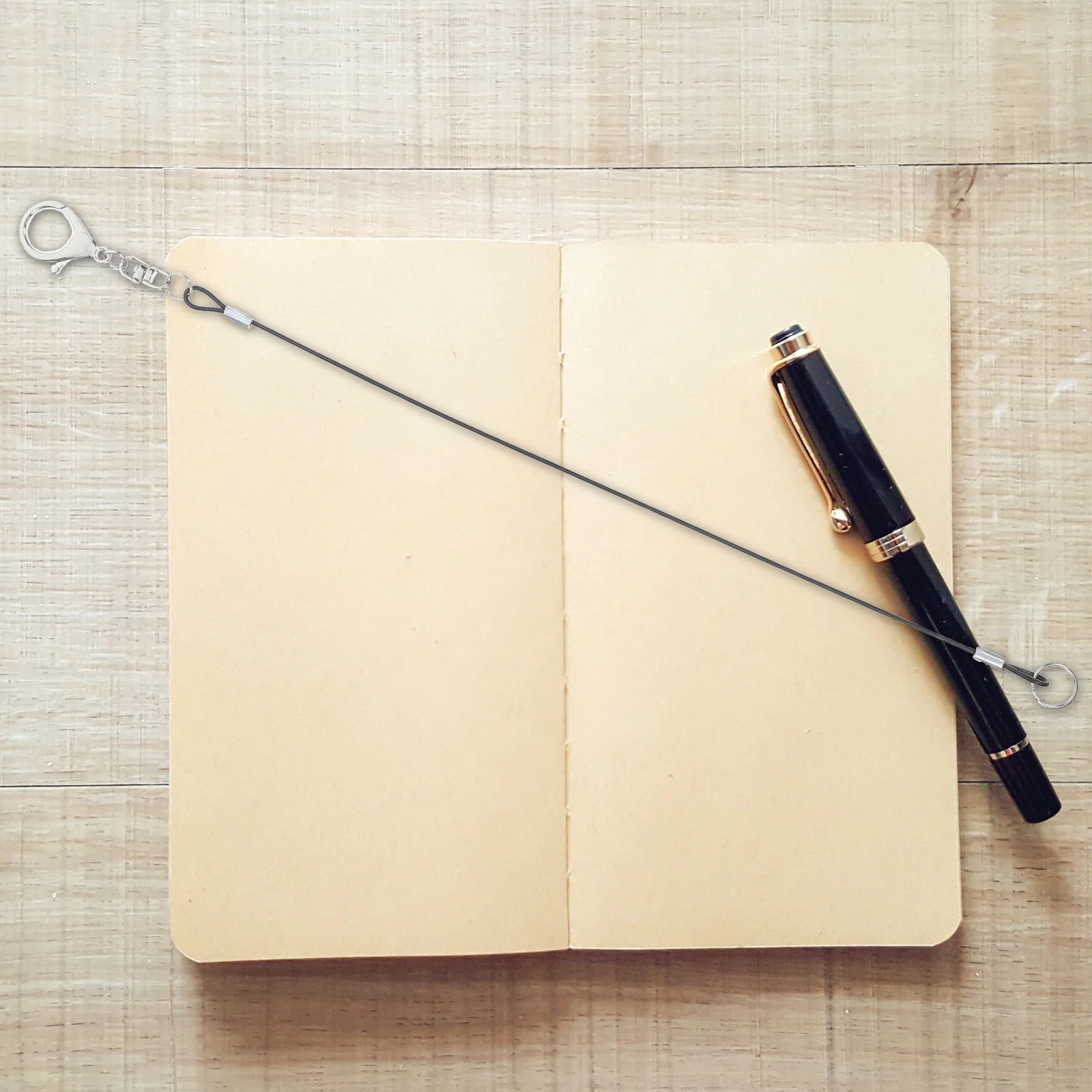 4 قطعة حلقة القلم الحبل حامل أنيق متعدد الوظائف ستايلس حبل للسفر في الهواء الطلق مفاتيح العمل شارة #3