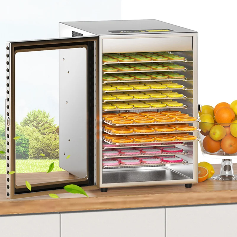 Hot Selling Factory PriceLarge 12-Tray Dehydrator For Home&Business Perfect For Drying Fruits,Beef Jerky BPA-Free,Overheat Prote