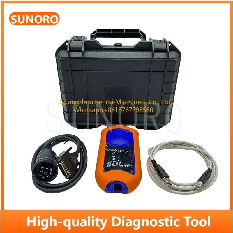 Herramienta de diagnóstico agrícola EDL V2 EDLV2 construcción forestal V5.3 AG CF para herramienta de cadena de datos electrónica de diagnóstico de Tractor