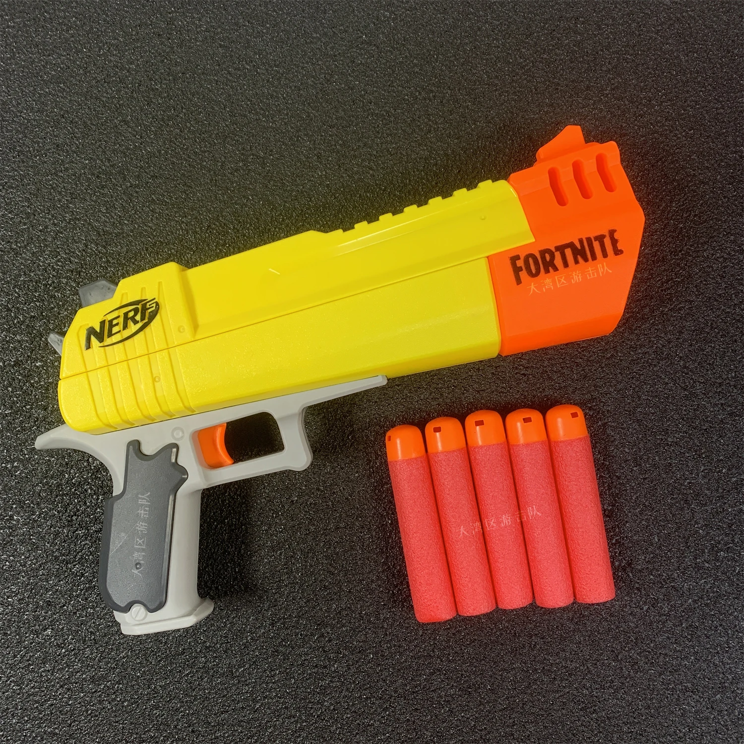 Hasbro Heat Nerf Fortnite Supply Drop Yellow Sandhawk Soft Gun Can Be Used To Do A Model Gift Action Figures