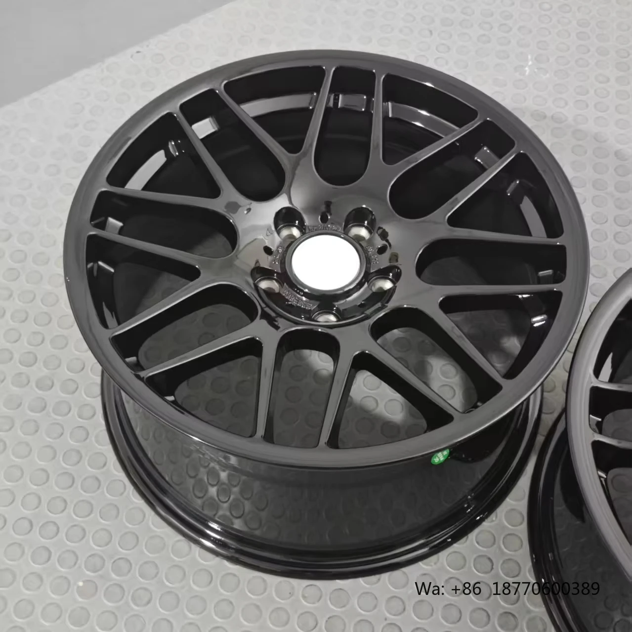 

YQ for E46 M3 CSL E36 E38 E39 F10 F30 5x120 Wheels 18 19 Inch Rims Black Silver Spokes Casting Alloy Car Wheels