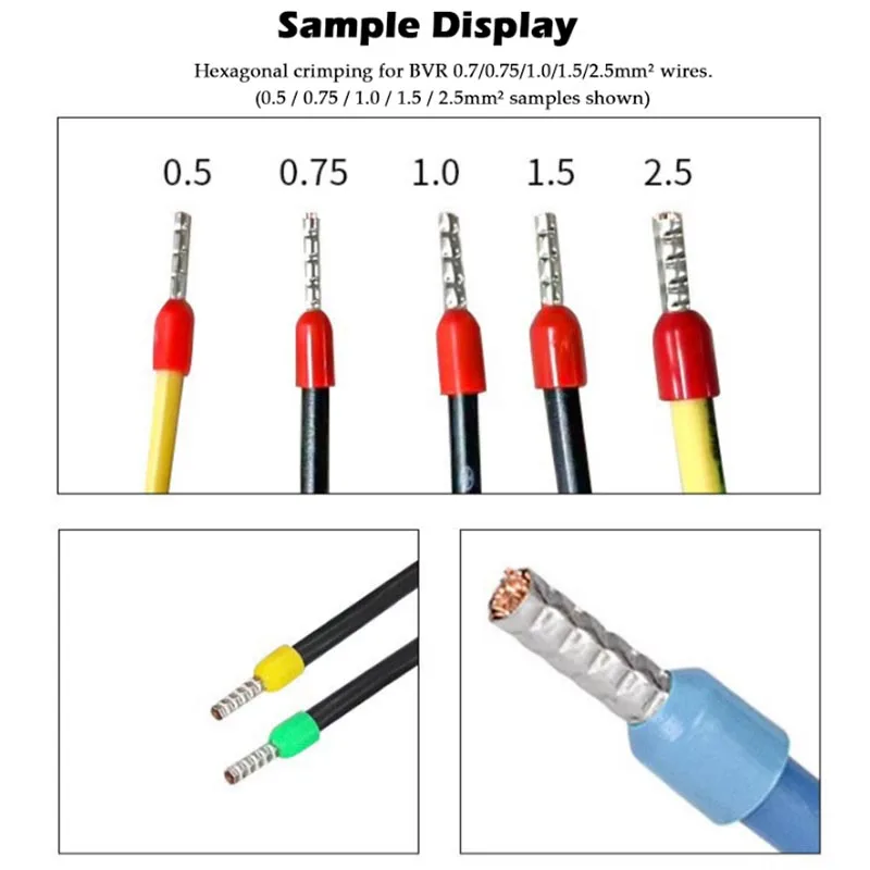 Small Cable Terminal Crimping Machine Applicable Wires Within 16mm Portable Industrial Wire Pressing Machinery