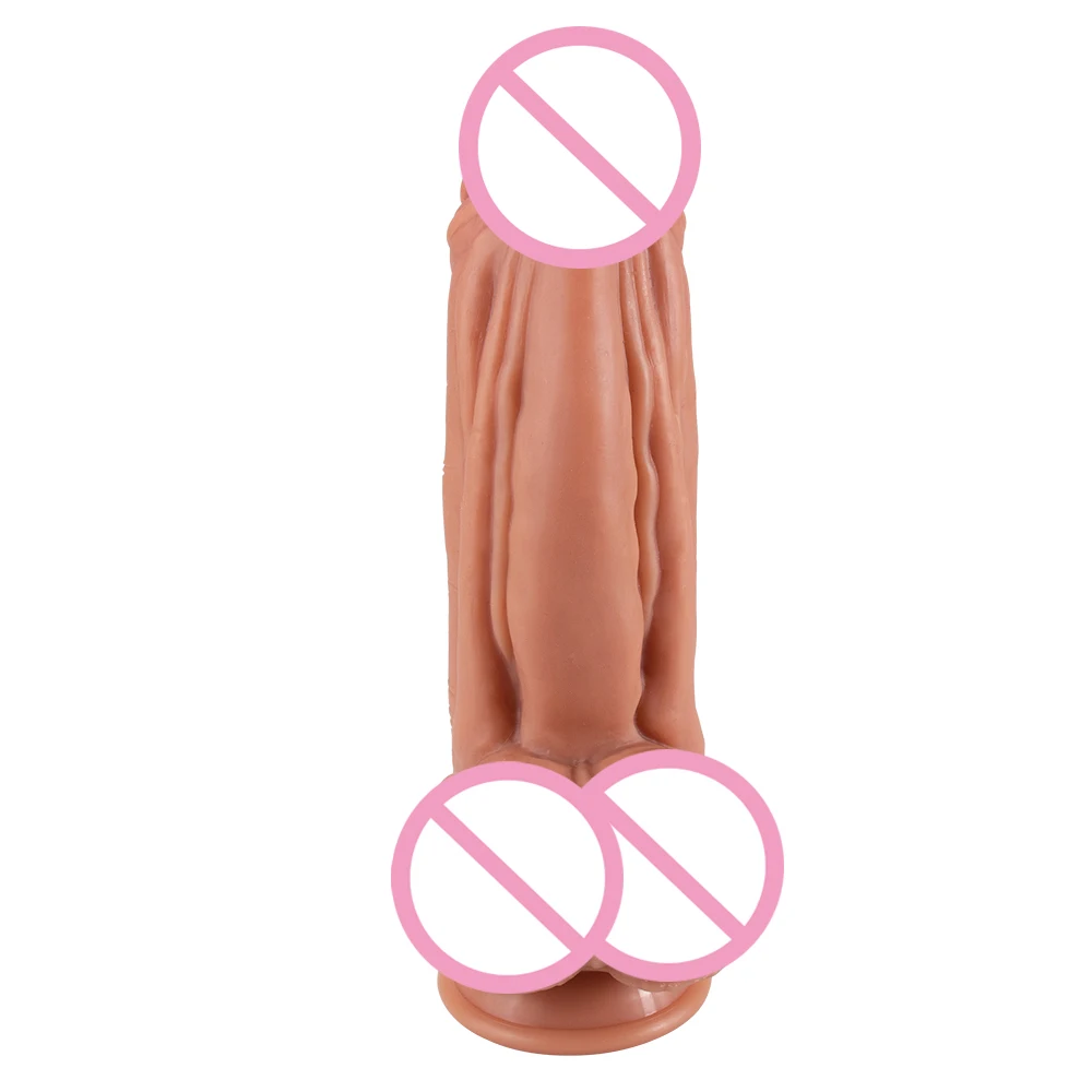 Realistic Silicone Dildo with Suction Cup Anal G-Spot Masturbator Penis Adult Sex Toys Huge Dildos for Women Rubber Cock Gode