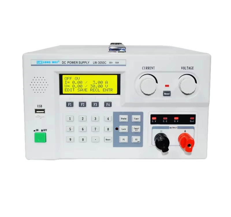 LW-3050C 30V50A Variable Laboratory Programable Switching DC Power Supply with LED Testing