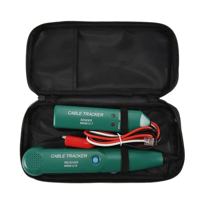 MS6812 LAN Network Cable Tester Telephone Phone Wire Tracker Tracer For UTP STP Cat5 Cat6 Line Finder No Battery Best-Selling