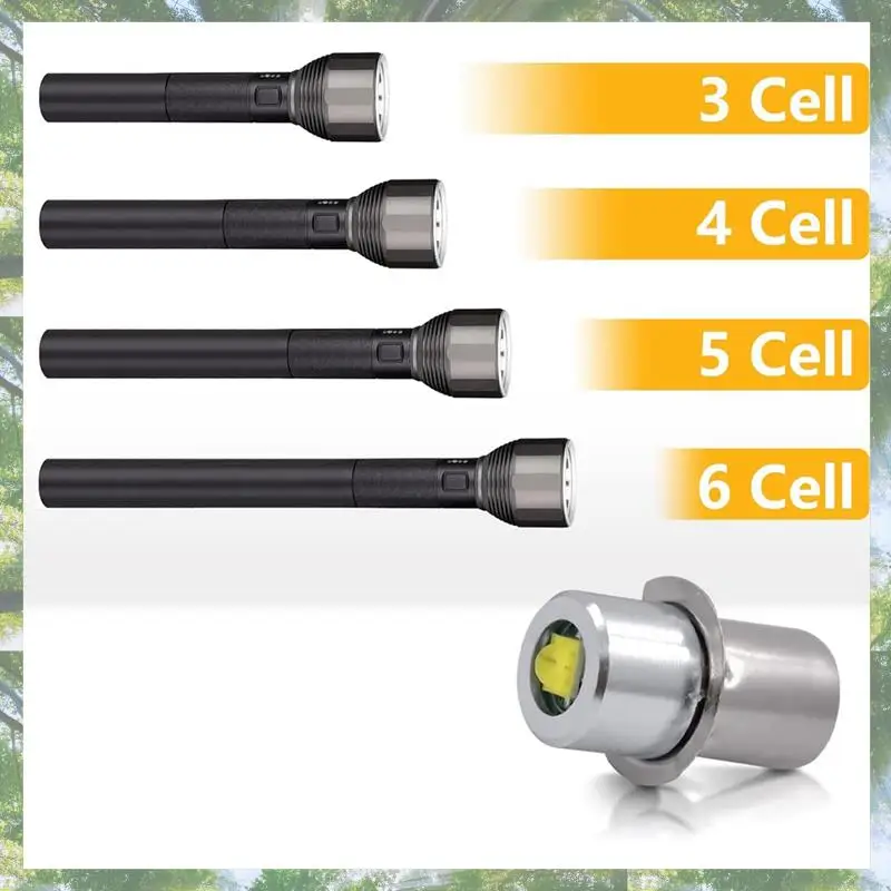 Premium-Light Led Conversion Kit For Maglite LED Conversion Kit, 3W DC 6-24V LED Flashlight Bulb, Maglite 3-16 Cell Flashlight view 3
