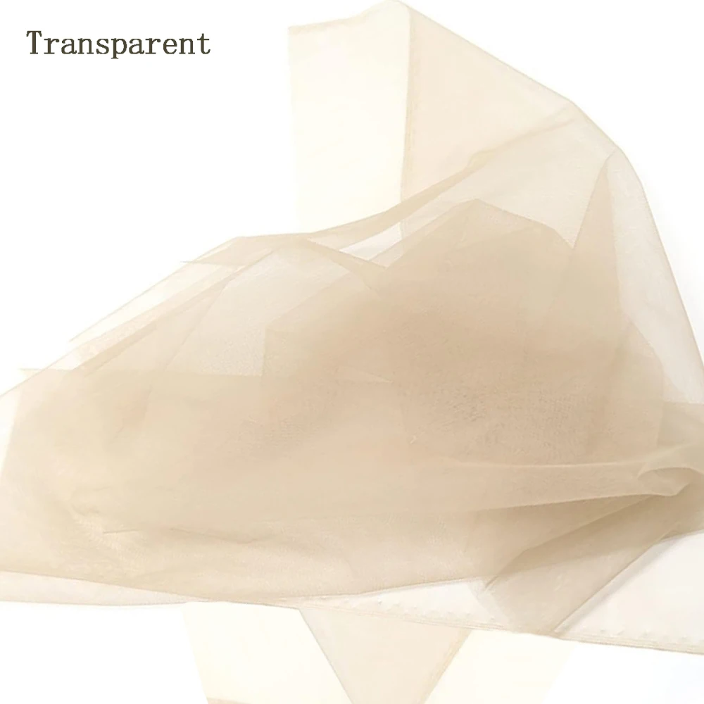 Swiss Lace Mesh For Wigs Making Lace Wig Base Cap Lace Frontal Closure 1Yard Lace Top Wig Material Weaving Netting Invisible