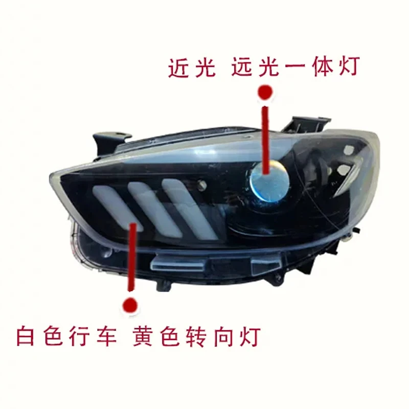 Car Light For Mazda CX-5  Car Headlights 2011 2012 -2015 LED Front Headlight Assembly Upgrade LED Projector Lens Car Accessories