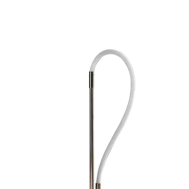 20.5 Inch LED Tube Table Lamp with Magnetic Ends in Contemporary Rose Gold Finish