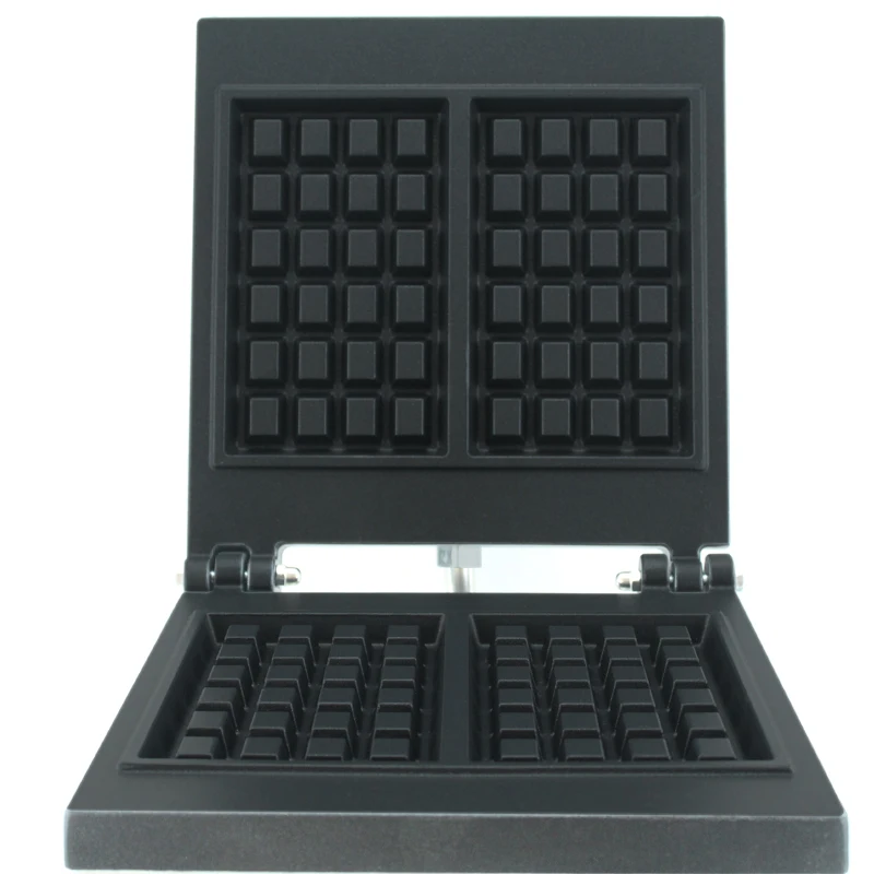 ماكينة صنع الوافل الكهربائية التجارية غير اللاصقة ، ماكينة صنع الوافل المستطيلة ، ماكينة صنع الوافل ، 2-