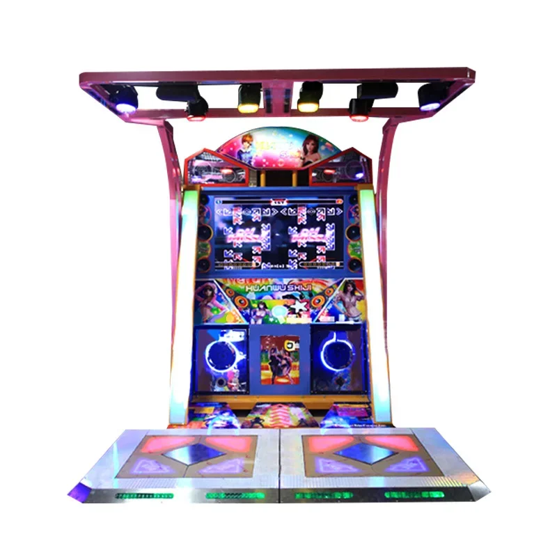 Dancing  game machine large arcade equipment music machine coin-operated  dazzling dance century dancing machine