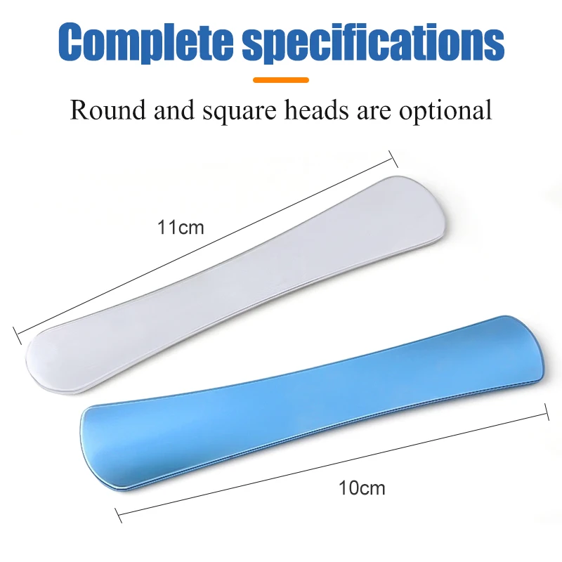 Tarsal plaatbeschermer, roestvrij staal/titaniumlegering vierkante/ronde kop 10 cm/11 cm, glad braamvrij voor ooglidchirurgie