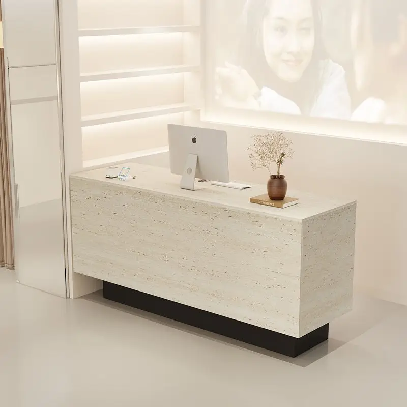 Clothing store checkout page store women's clothing store bar counter simple front desk