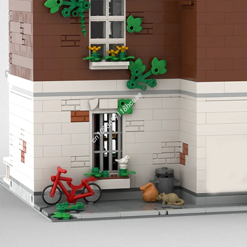 4192 قطعة MOC البيتلز على السطح الحفل وحدات نموذج اللبنات هدايا عيد الميلاد البناء لتقوم بها بنفسك فكرة الاطفال اللعب عيد ميلاد