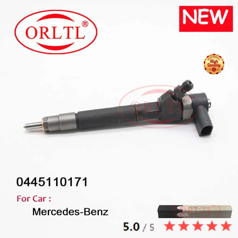 

ORLTL 0445110171 6110701487 NEW Genuine Fuel Injector 0 445 110 171 0986435045 for Dodge Sprinter 0445110170