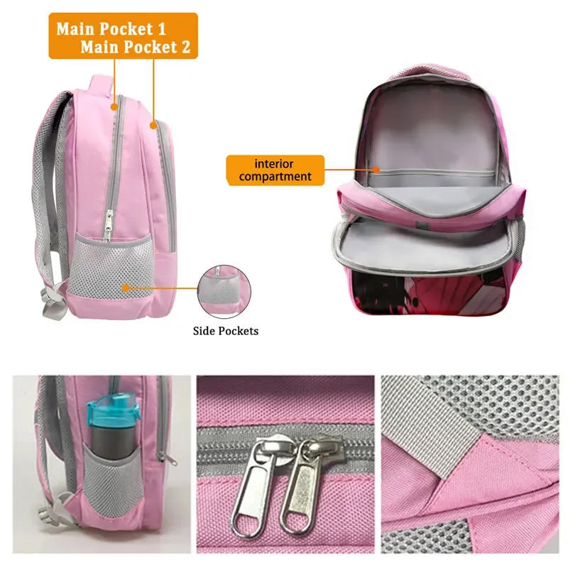 Aranyos gabby's Babaház Hátiszák gabby Macskák kawaii Iskolaépület Hosszúnadrág számára Fiatalemberjüngst legutóbb bookbag Messzemenő kapacitású utazási daypack rucksacks