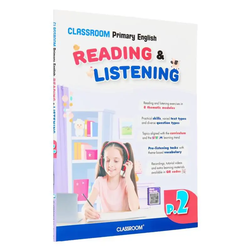 

CLASSROOM Primary Reading Listening P2 CLASSROOM ELT TEAM CLASSROOM 9789882315822 Book