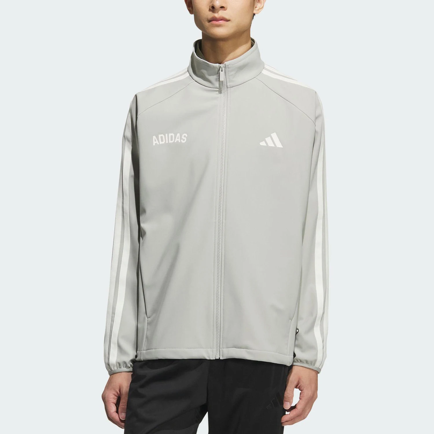 

Мужская спортивная куртка Adidas Originals с воротником-стойкой, осенняя коллекция 2025, прочная, модель KC2846