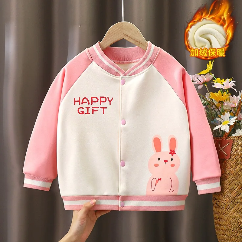 1-6T Spring Kids Jacket Boy Coat Autumn Baseball Uniform Cotton Light Outerwear Baby Toddle Child Clothes New Clothes Outerwear