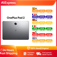 OnePlus Pad 2 Snapdragon 8 Gen 3 12GB+256GB Stroage 12.1'' 144Hz Screen 67W SUPERVOOC 13MP Camera OS 14.1 2024 Pad Android