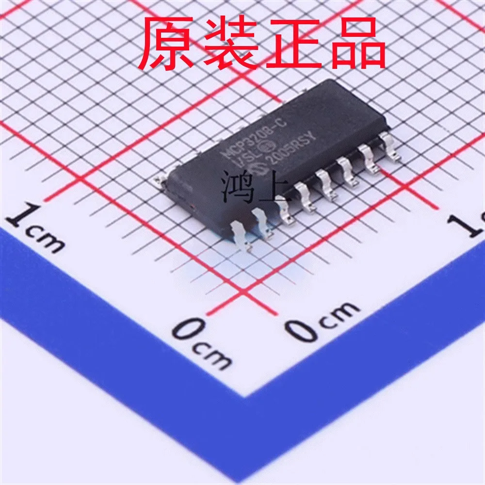 5PCS/Lot MCP3208-C-I/SL MCP3208 MCP3208-C MCP3208-CI/SL SOP16 In Stock new and original integrated circuit IC chip