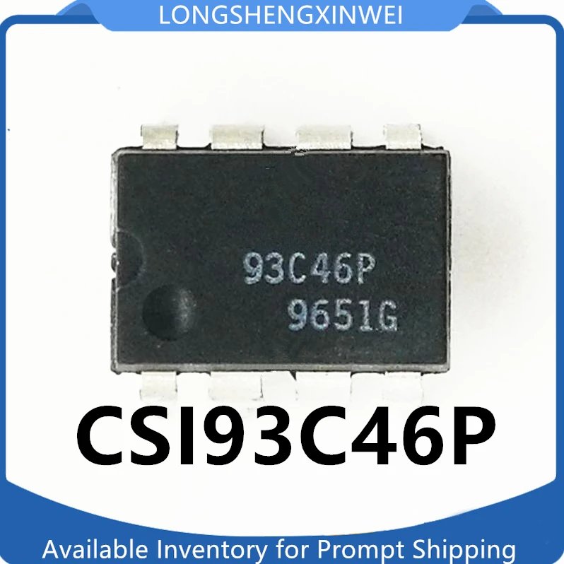 

1 шт. Оригинал CSI93C46P 93C46P DIP8 Новая память с прямой вставкой IC